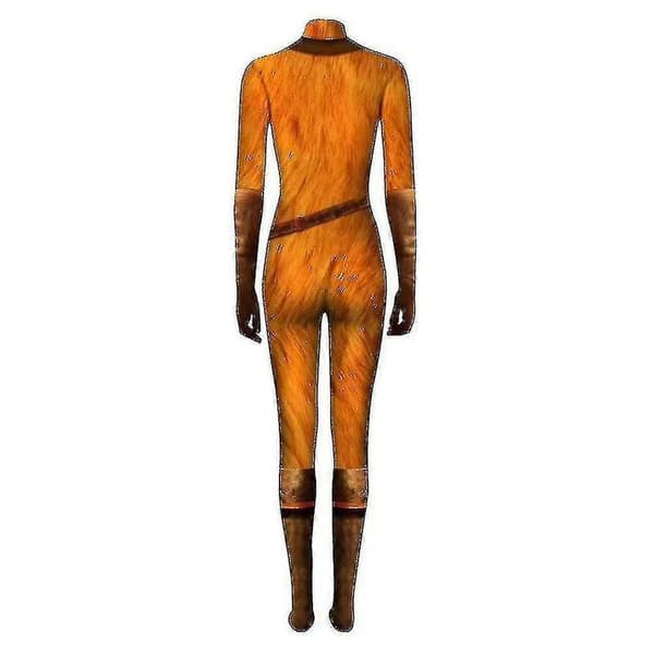 Puss In Boots Jumpsuit til Halloween 110CM