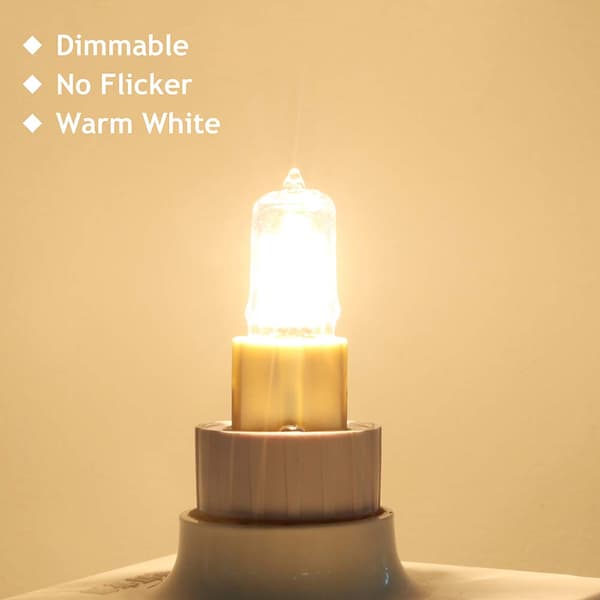 G9 Halogen Lamps G9 35W 230V 2800K Warm White Dimmable 10-pack