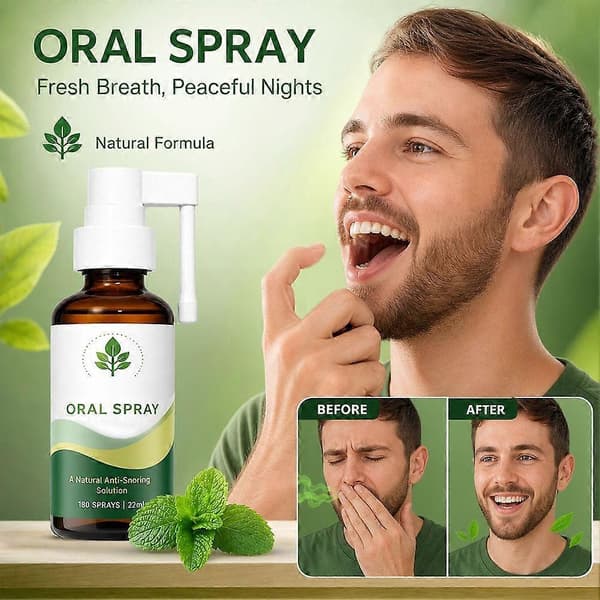 Munspray, naturlig anti-snarklösning - 22 ml