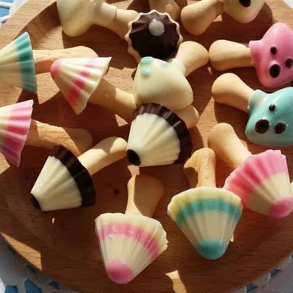 Svampe Chokoladeform, Chokoladefremstillingsværktøjer til Ladyfingers Cookies