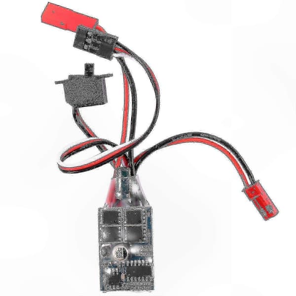 10A børstet ESC motorhastighetskontroller for 1/16 1/18 1/24 RC-kjøretøy uten brems QHHJV