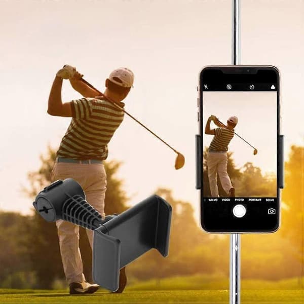 2025 Uusin malli 360 pyörivä golfswingin pidike puhelinteline