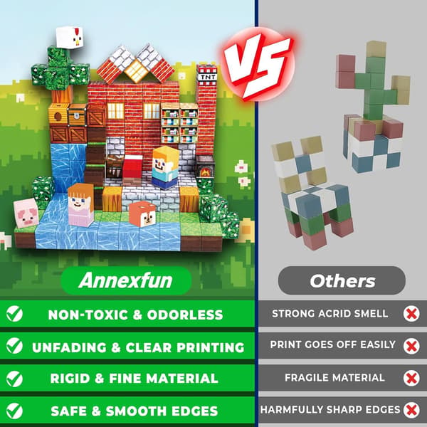 150 bitar 3D Byggkloss Pussel Leksak Present Set 【ZH003】Mario Game