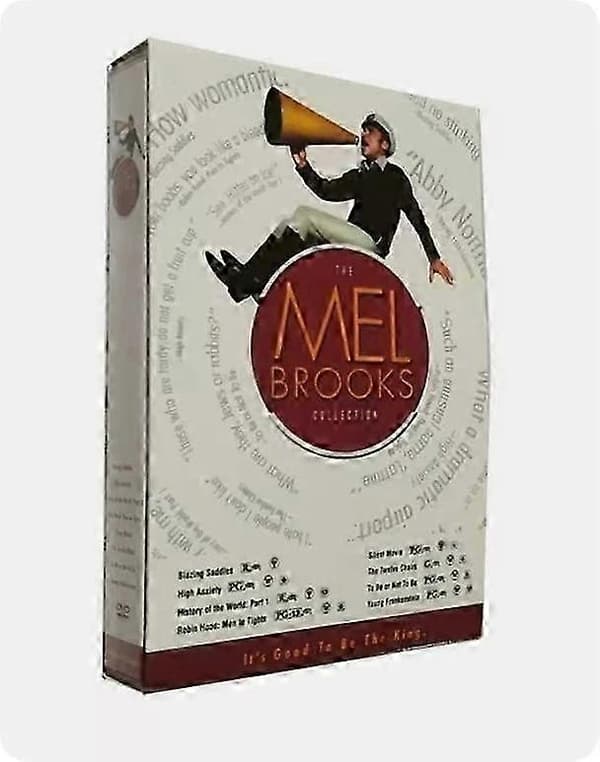 The Mel Brooks Collection 8 Elokuvaa (DVD, 2006, 8-Levyn Sarja) Uusi