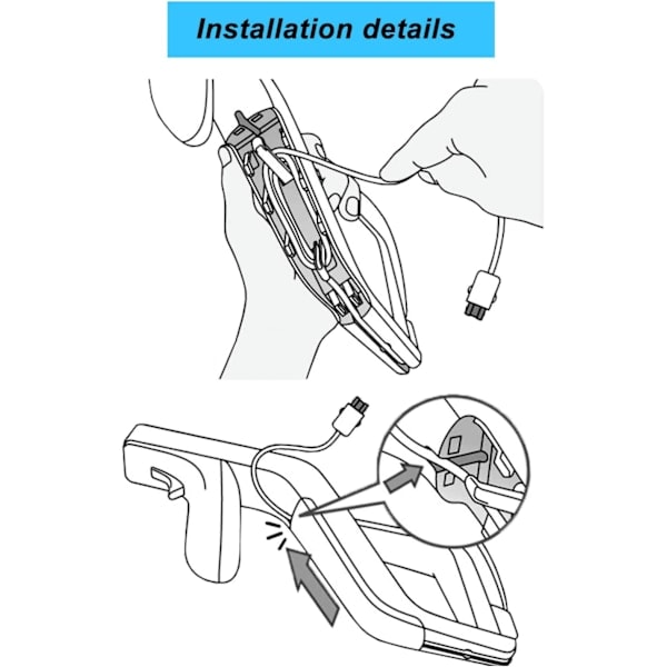 2 * Wii Zapper -ase, Ammuntapistooli Wii Zapper -asepistoolille Wii Ga