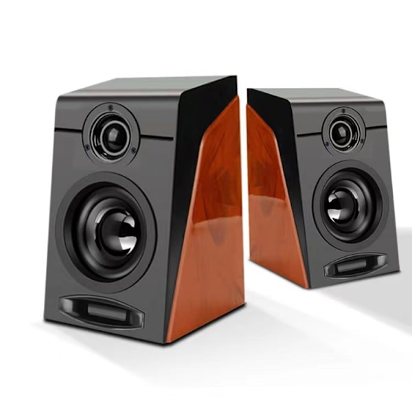 Par 3in Tung Bas Högtalare HiFi Ljud Dator Subwoofer