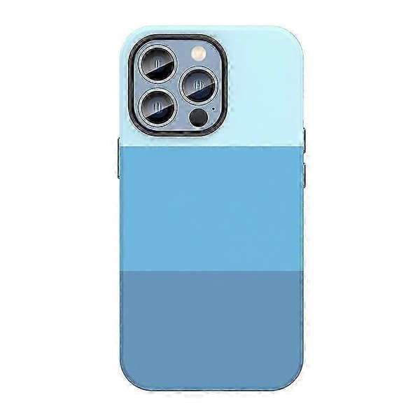 25-26 Stötsäkert helkroppsskyddande telefonfodral för iPhone 14/14pro/14pro max blue iPhone 14 Pro