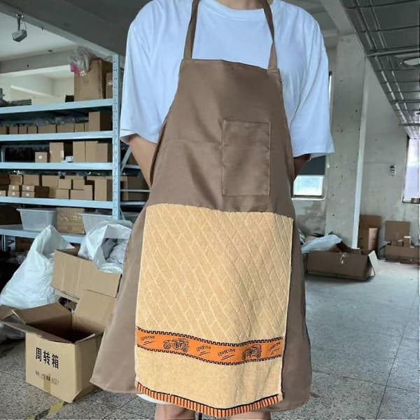 Head Chef Prank Forkle for Menn - Morsomt upassende matlagings- og grillforkle med skjulte bilder, Big Daddy-stil