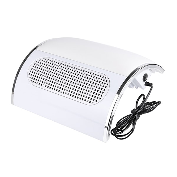 40W Professionell Manikyrbordssugare, Nageldammsugare, Nagelsamlare, Rengöringsverktyg, Nagelsalongsmaskin med 3 Fläktar, Manikyr