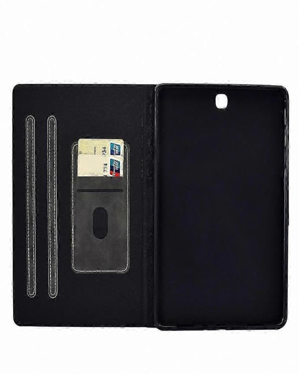 Læderetui til Galaxy Tab A 9.7 T550/T555C Grey