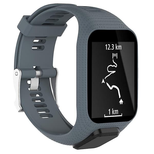 Silikone erstatningsurrem armbånd til TomTom Runner 2 3 ur 6