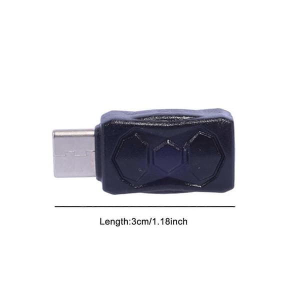 Yleiskäyttöinen Mini USB Naaras-USB C Uros -muunninsovitin tableteille ja puhelimille