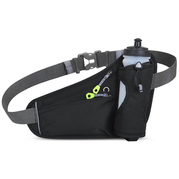 Sport Hydration Bälte Väska Löparbälte Midjeväska Bum Bag med Vattenflaskhållare för Män Kvinnor Löpning Cykling Vandring Promenad - Perfekt Blue