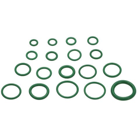 270-delars sortimentsats bil HNBR A/C-system luftkonditionering packningar O-ring set verktyg, modell: Grön 20