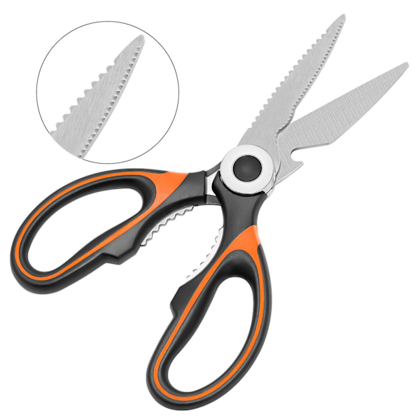 Heavy Duty Kitchen Scissors, New Professional Sharp Multi-purpose Stainless Steel Kitchen Scissors