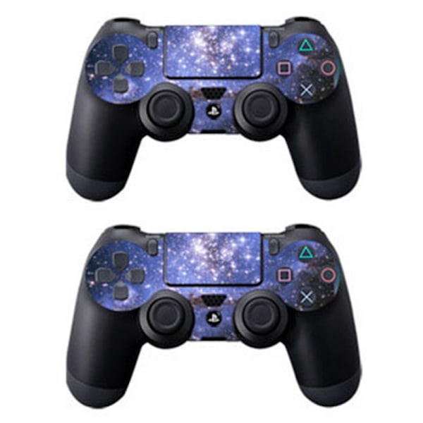 PS4-spillkontrollers konsollvert fullfargeklistremerker, stjernehimmel