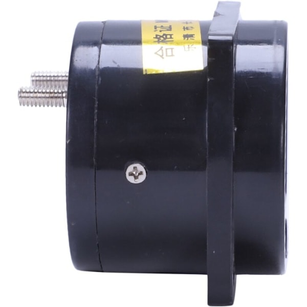 AC Rund Analog Panelmätare 0-3A Mätning Amperemeter Svart