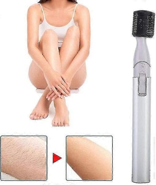 Elektrisk øjenbrynstrimmer med epilator kam til kvinder