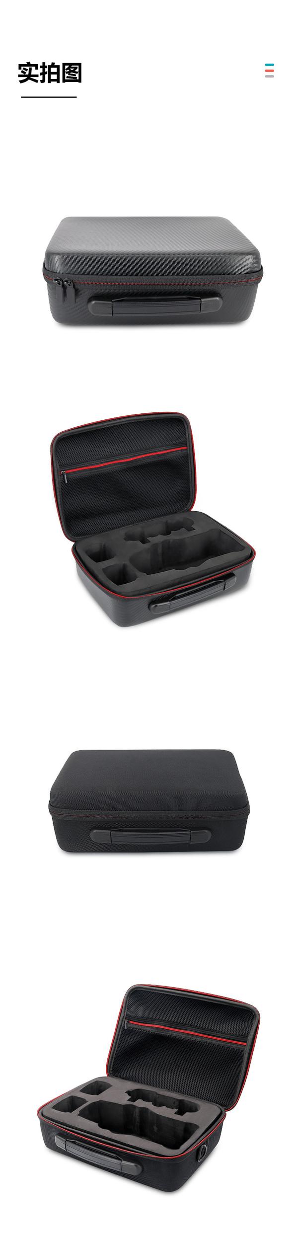 DJI Mavic 2 Pro Zoom Edition batteri, motor og elektronisk kontrollveske/tilbehørsveske/droneveske PU