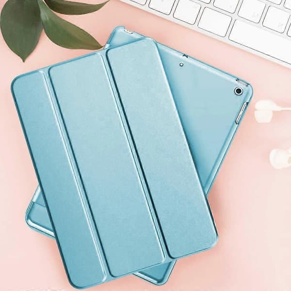 Etui for iPad Mini 4 (7,9 tommer) Lett Smart Shell Stativdeksel med Auto Sleep/Wake Stativfunksjon Blue