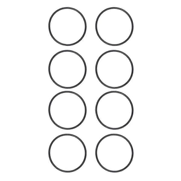 8-pack CLX200K ersättnings-O-ring, för poolklorinatorlock CL200/CL220 Black