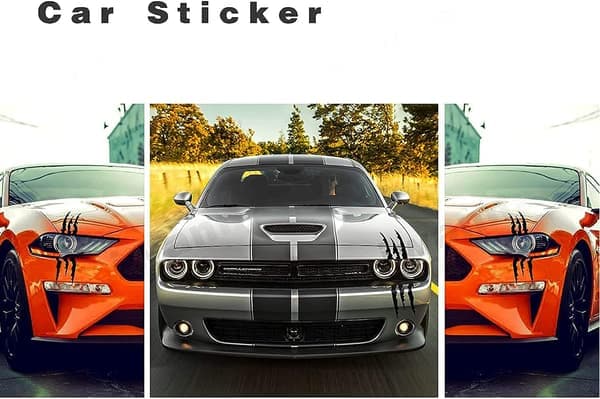 Monster Claw Sticker, 2 pcs Car Decal
