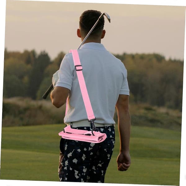 Letvægts golfkøllebæretaske til rejsetræning, foldbart kompakt og vandafvisende design