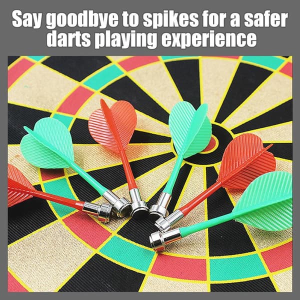 Dobbeltsidet magnetisk dartskive / Sæt med magnetiske pile M