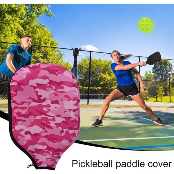 Pickleball-fodral för paddel - Sleeve Paddle Cover - Pickleball Paddle Case, Vattentät dragkedja skyddande paddelfodral för Pickball-paddel