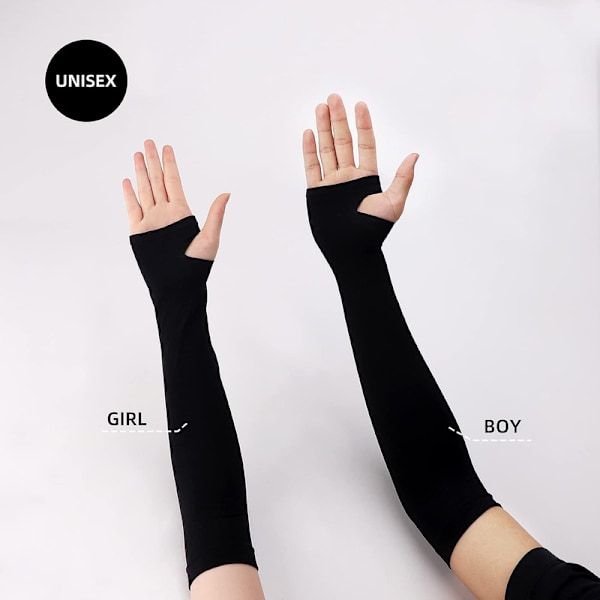 Arm Sleeves, 3 par UV-beskyttelse Kølende Arm Sleeves Kvinder Mænd Sommer Sol