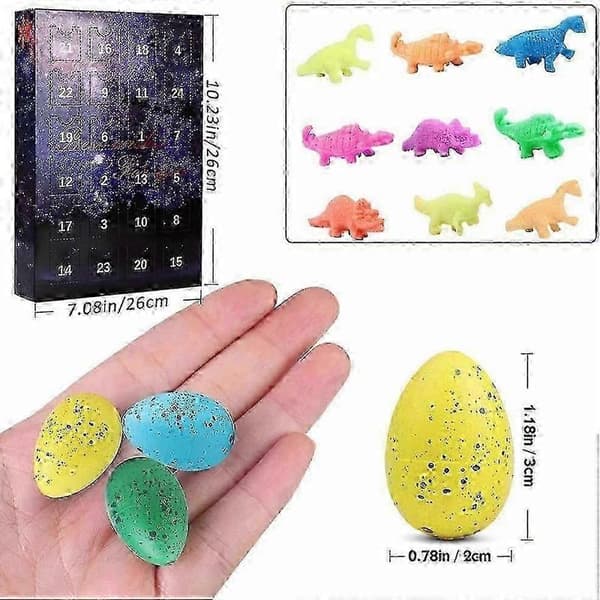 Adventskalender Dinosaur Egg Set: Merry Christmas Special Edition