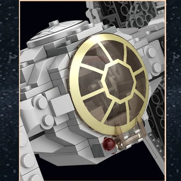Star Wars Imperial TIE Fighter 75300 Byggesett; Fantastisk Byggeleke for Kreative Barn, (450 Deler) - Perfekt