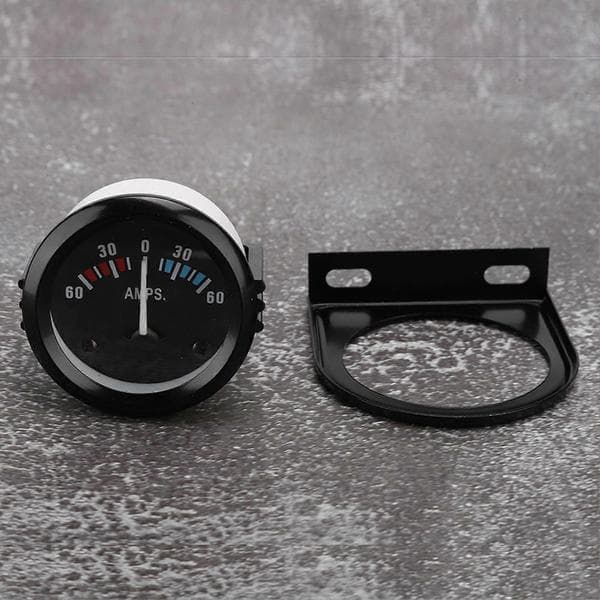 2 tommer 52 mm bil-amperemeter voltmeter 60-0-60A AMP måler voltmåler til modifikation