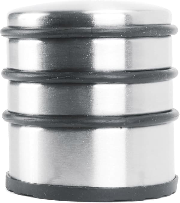 Dørstopper Høj Rustfrit Stål Dørstop, 7x7,5 cm (LxH) | 1 kg Dørkile til Tunge Døre - Rustfrit Stål Design Dørstopper - 1 stk.