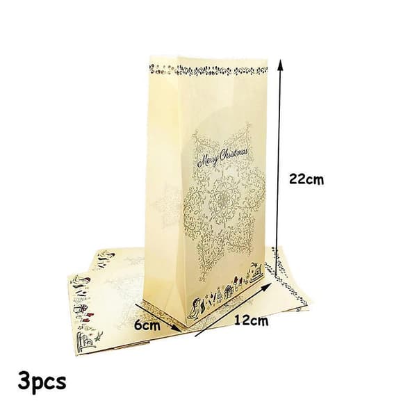 Adventskalender 2021, 24 Kraft Jul DIY Presentpåsar