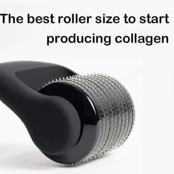 Dermaroller för hår- och skäggväxt - Microneedling-roller för ansikte, kropp och hårbotten