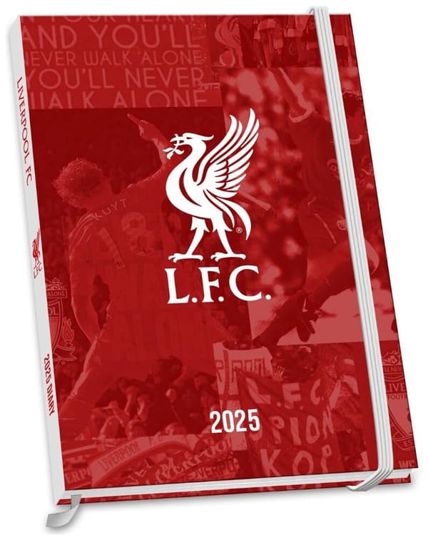 Liverpool Päiväkirja A5 2025