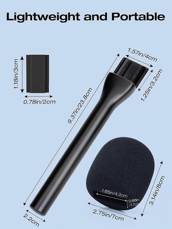 DJI Mic Mini Magnetiskt Trådlöst Mikrofonstativ, DJI Mic1/2 Mikrofonstativ