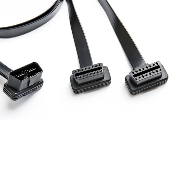 OBD II ODB2 Splitter 16-pin Forlængerkabel Adapter