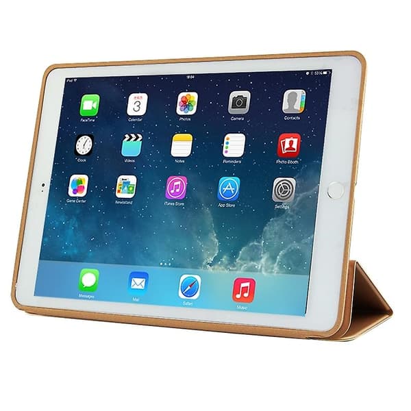 Läderfodral för iPad Air 2 Gold