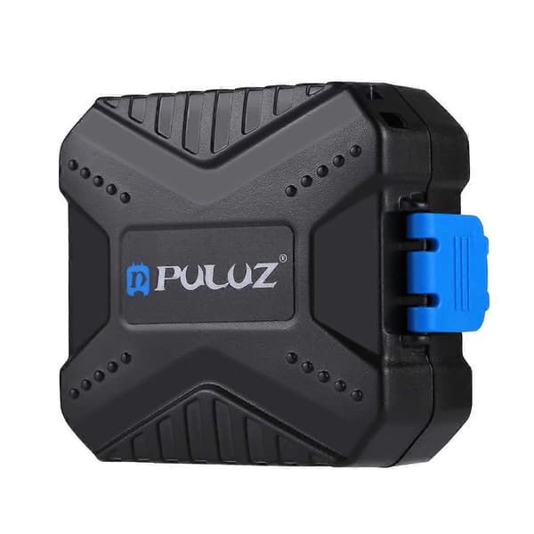 [Ny] PULUZ 11-i-1 minnekortetui for 3SIM + 2XQD + 2CF + 2TF + 2SD-kort Not Specified