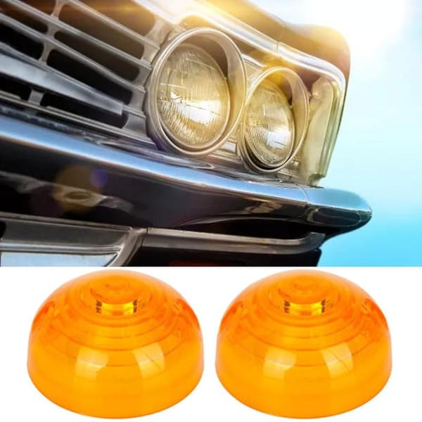 Indikatorlygteglas til Defender 90 110 Amber Indikatorglas Biltilbehør