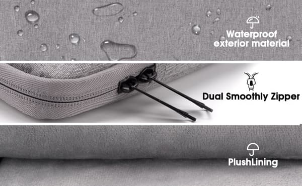 Laptop Sleeve 360° Allround Beskyttelse til 15,6 tommer MacBook Air/Pro