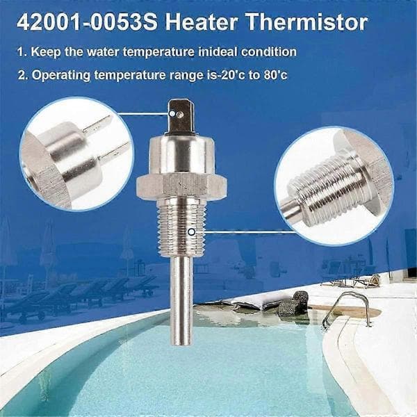 Mastertemp Stak Røggas Sensor og Termistor Udskiftning til Poolvarmere Modeller SR200 SR333 SR400
