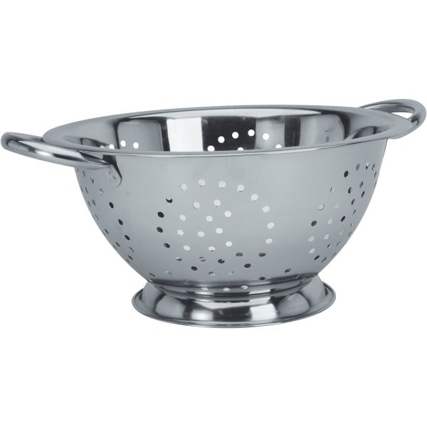 Durkslag, rostfritt stål, silver (Inox), 24,3 x 2,5 x 2 cm