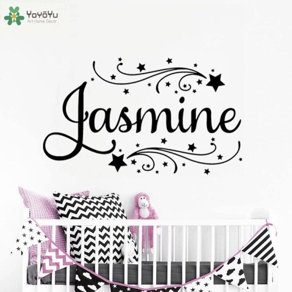 Girls Room Personalized Name Kids Nursery Room Wall Stickers Rooms Girls Name