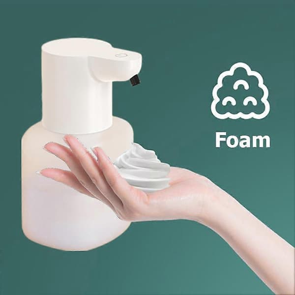 550 ml Automatisk Sensor Håndspritmaskine med Infrarød Sensor Berøringsfri Flydende Sæbedispenser 4 Gear Black Foam