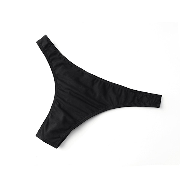 4-pack herrstring. L. Svart