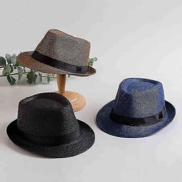 Solid halm dam sommarsolhatt QHHJV C002-2 S