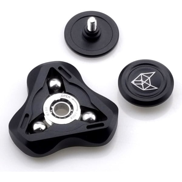 Metall Fingertop Gyroskop Linghu EDC Dekompressionsleksak Kreativ Sanye Leksak
